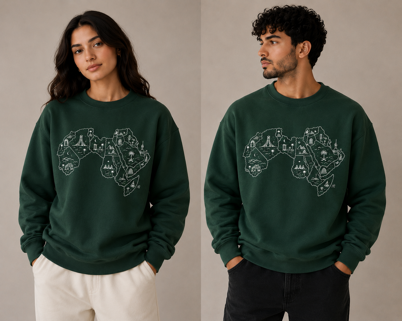 Jodour sweatshirt جذور