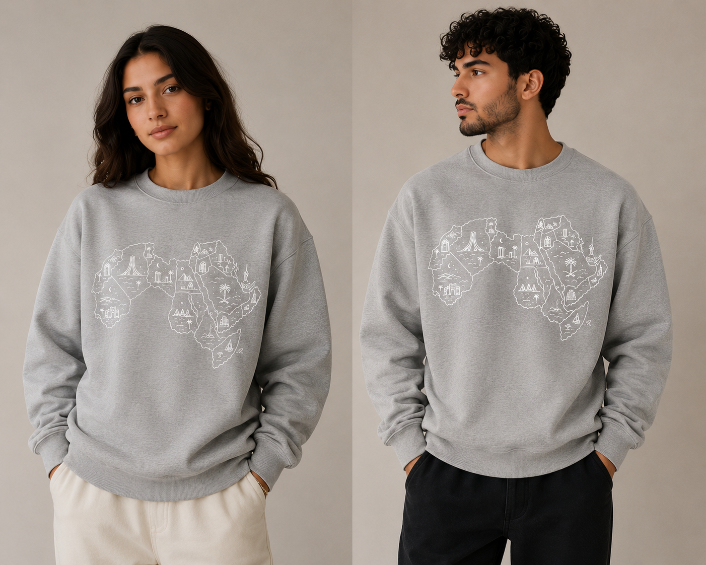 Jodour sweatshirt جذور