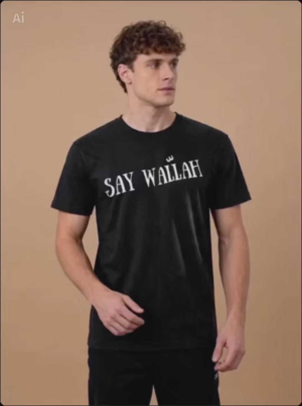Say Wallah T-shirt إحلف