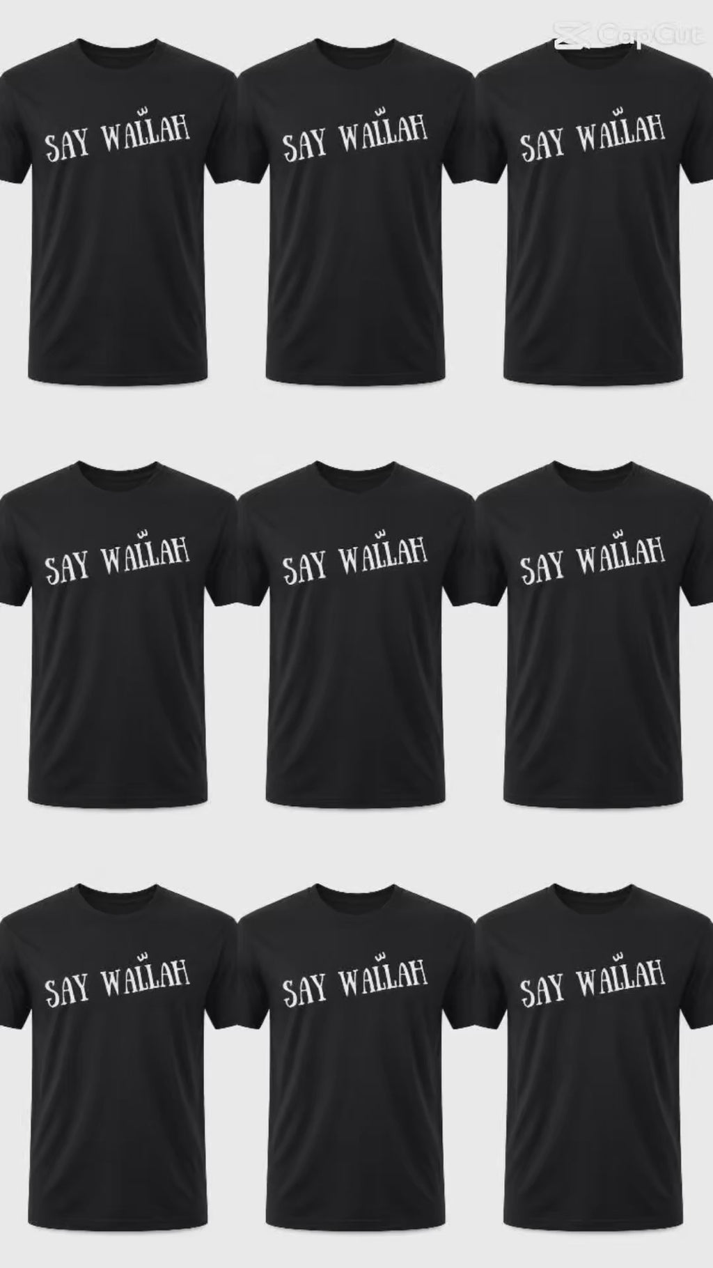Say Wallah T-shirt إحلف