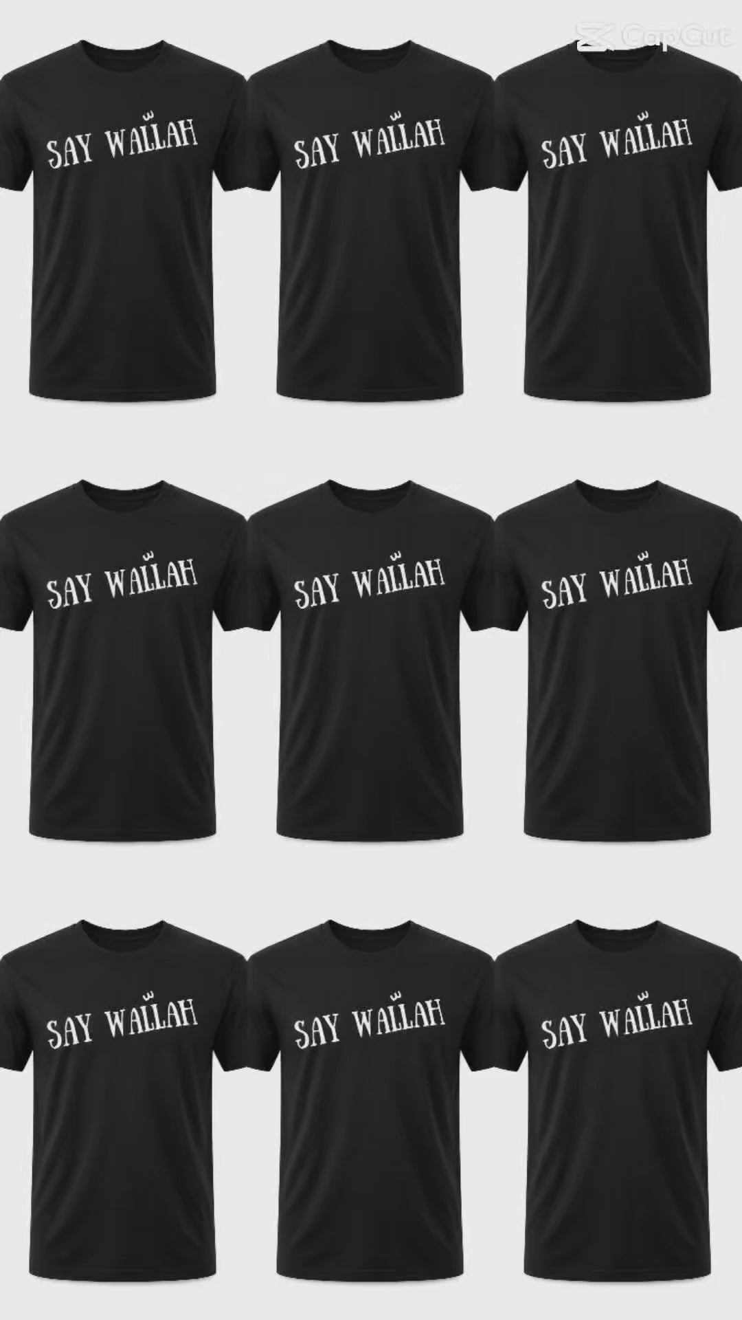 Say Wallah T-shirt إحلف